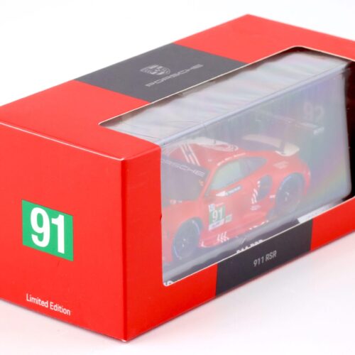1:43 Spark Porsche 911 RSR 24h Le Mans 2020 Bruni/ Lietz #91 WAP DEALER