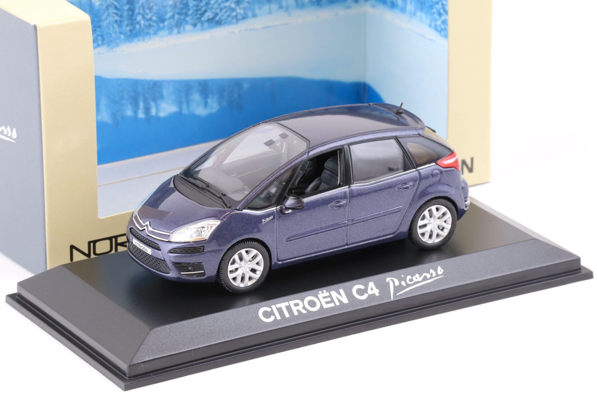 ID 74913 orig.jpg 1:43 Norev Citroen C4 Picasso 2007 dark blue metallic