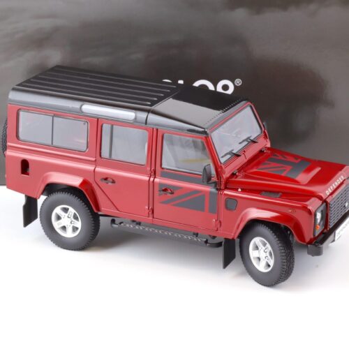 1:18 Dorlop Century Land Rover Defender 110 LHD firenze red metallic