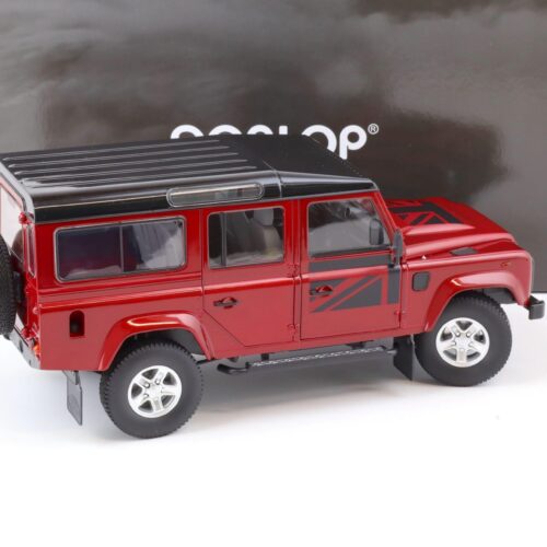 1:18 Dorlop Century Land Rover Defender 110 LHD firenze red metallic