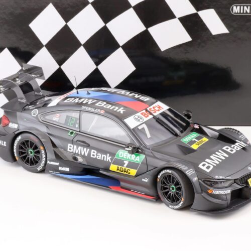 1:18 Minichamps BMW M4 DTM 2018 Team RBM #7 Bruno Spengler