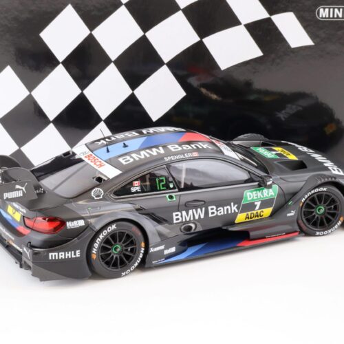 1:18 Minichamps BMW M4 DTM 2018 Team RBM #7 Bruno Spengler