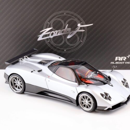 1:18 Almost Real Pagani Zonda F 2005 Grigio Mercurio silver