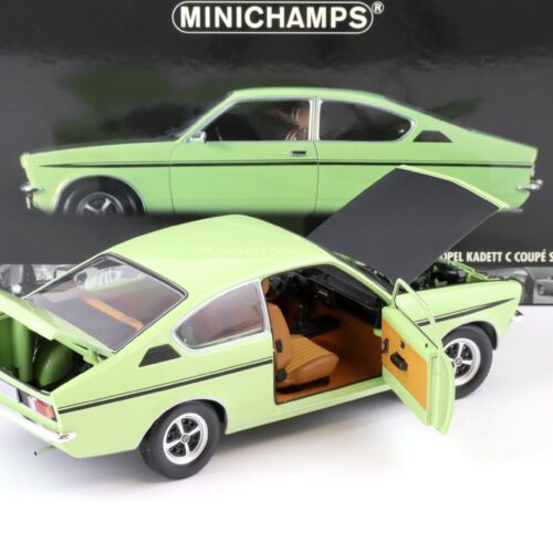 1:18 Minichamps Opel Kadett C Coupe SR 1976 green/ black – Premium