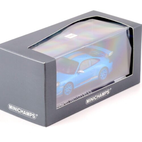 1:43 Minichamps Porsche 911 (997) GT3 RS 4.0 Riviera blue CA04316051