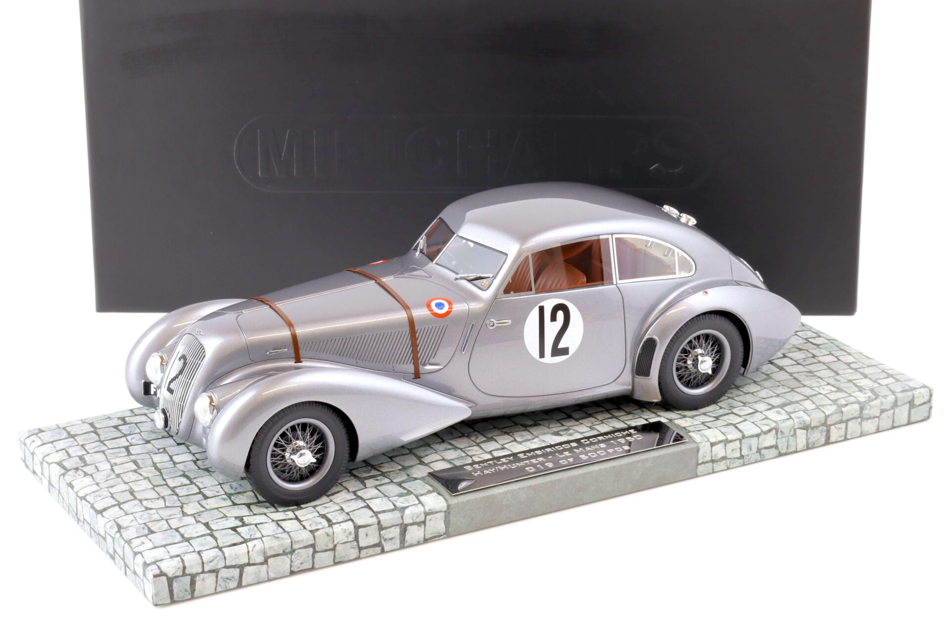 ID 75198 orig.jpg 1:18 Minichamps Bentley Embiricos Corniche Le Mans 1950 Hay/Hunter #12