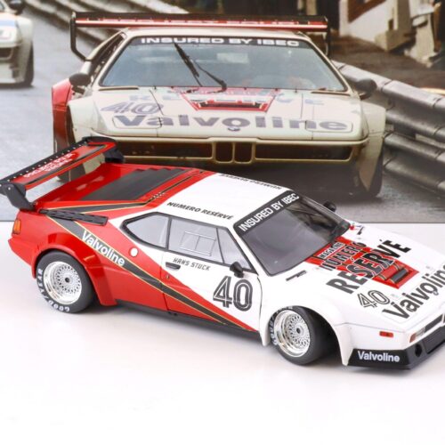 1:18 WERK83 BMW M1 Procar Series 1980 Winner Race Monaco H.J.Stuck #40
