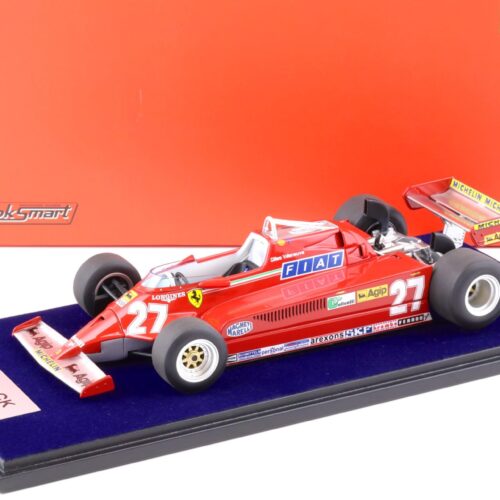 1:18 LookSmart Ferrari 126 CK 1981 Spain GP Villeneuve #27 LS18RC02
