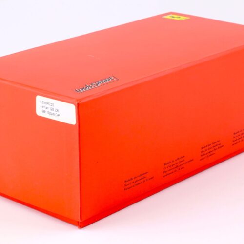 1:18 LookSmart Ferrari 126 CK 1981 Spain GP Villeneuve #27 LS18RC02