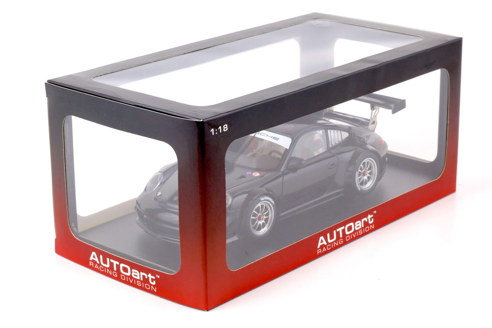 1:18 AUTOart Porsche 911 (997) GT3 R Plain Body Version 2010 black 81071