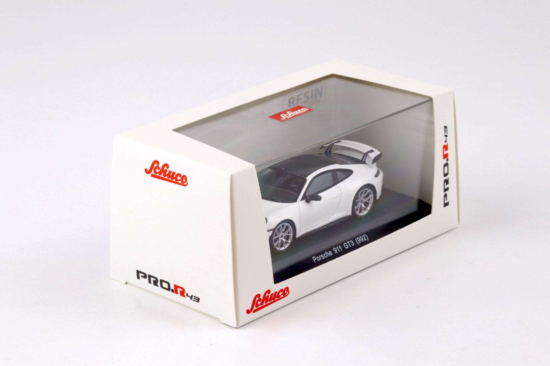 1:43 Schuco PRO.R43 Porsche 911 (992) GT3 Coupe white 2021