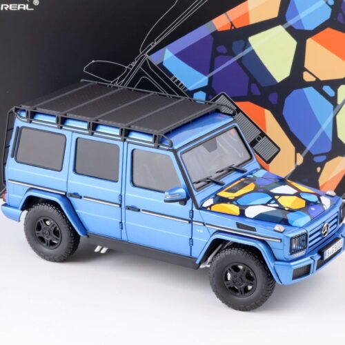 1:18 Almost Real Mercedes G-Klasse #Gventure300k blue metallic