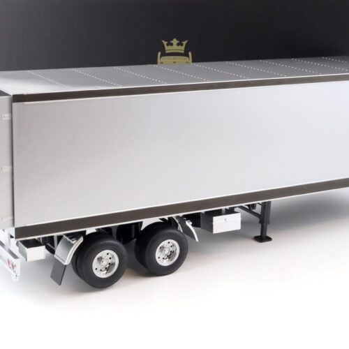 1:18 Road Kings Semi-Trailer Koffer Anhänger LKW silver/black