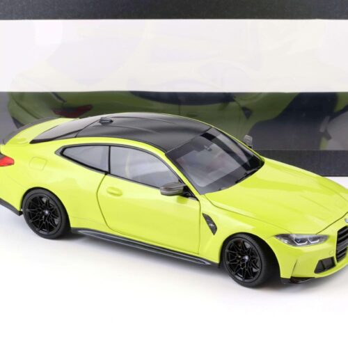1:18 Minichamps BMW M4 (G82) Coupe 2020 Sao Paulo yellow DEALER VERSION