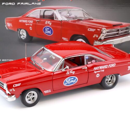 1:18 GMP 1966 Ford Fairlane 427 Prototype Hayward Ford Ed Terry red 18974