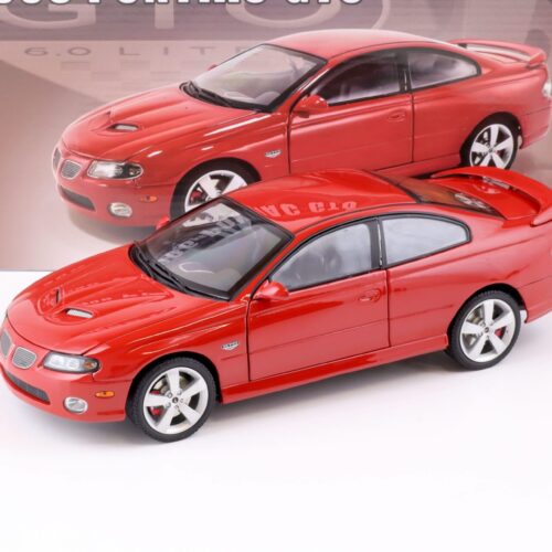1:18 GMP 2006 Pontiac GTO Coupe spice red with black interior 18980