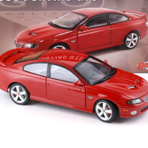 1:18 GMP 2006 Pontiac GTO Coupe spice red with black interior 18980