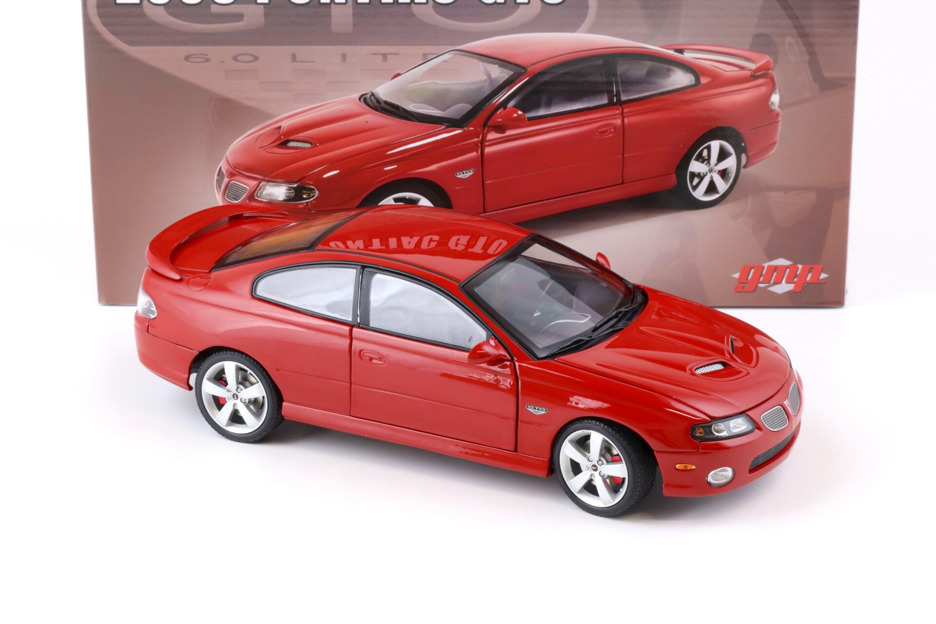 1:18 GMP 2006 Pontiac GTO Coupe spice red with black interior 18980