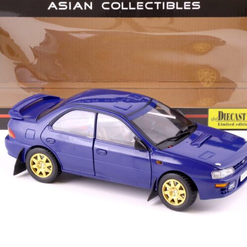 1:18 Sun Star 1996 Subaru Impreza STI WRX Street Car blue