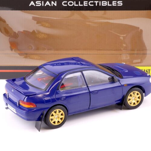 1:18 Sun Star 1996 Subaru Impreza STI WRX Street Car blue