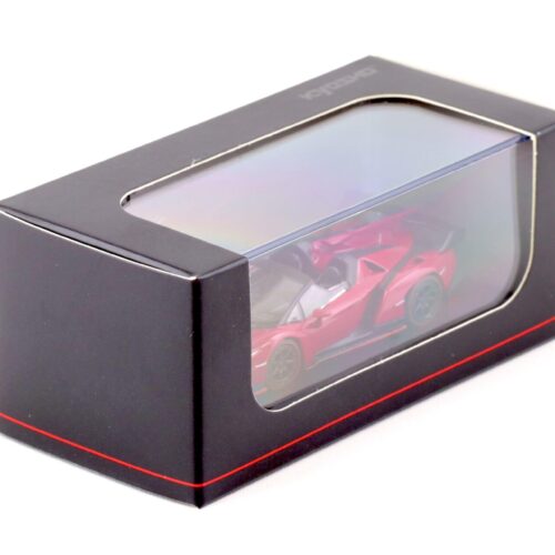 1:64 Kyosho Lamborghini Veneno Roadster Magenta/ red Line