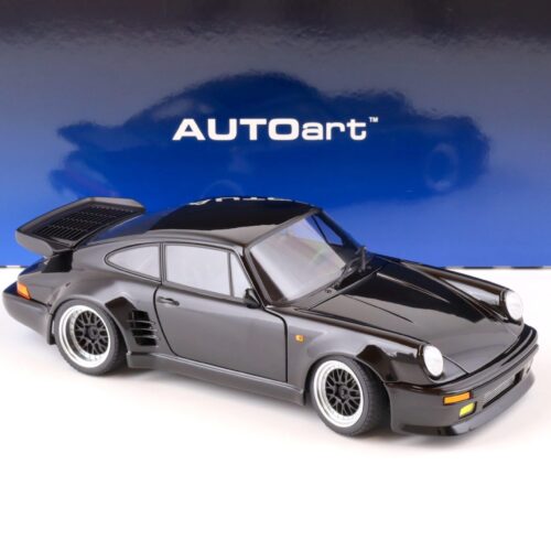 1:18 AUTOart Porsche 911 (930) Turbo WANGAN Midnight "Blackbird" dark blue - Image 2