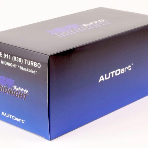 1:18 AUTOart Porsche 911 (930) Turbo WANGAN Midnight "Blackbird" dark blue - Image 5