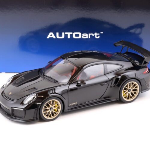 1:18 AUTOart Porsche 911 (991.2) GT2 RS 2017 Weissach Package black 78186