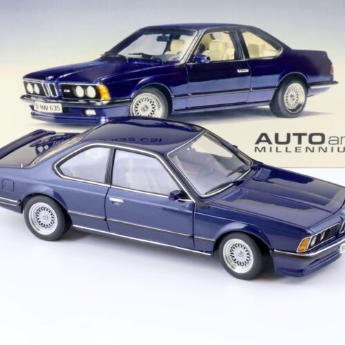 1:18 AUTOart BMW M 635 CSI Coupe Royal blue metallic - Image 2