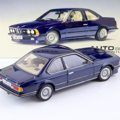 1:18 AUTOart BMW M 635 CSI Coupe Royal blue metallic - Image 3