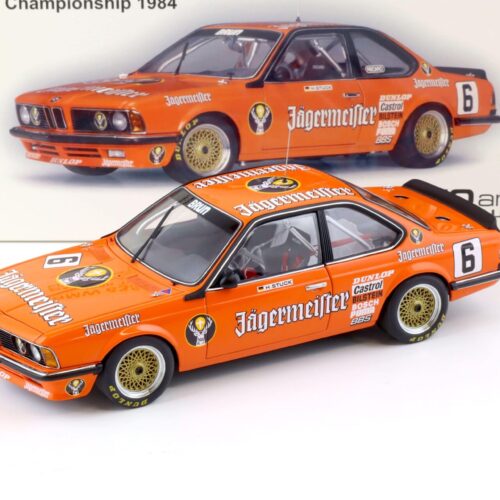 1:18 AUTOart BMW 635 CSI European Touringcar 1984 JÄGERMEISTER Stuck #6