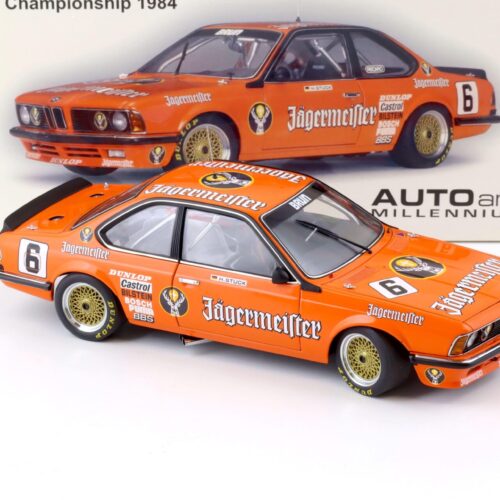 1:18 AUTOart BMW 635 CSI European Touringcar 1984 JÄGERMEISTER Stuck #6 - Image 2