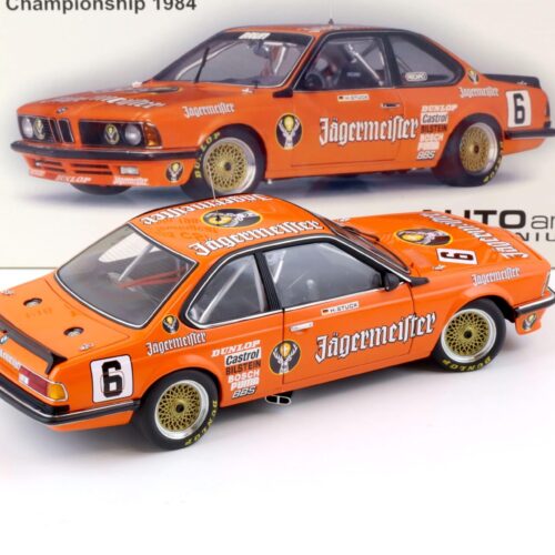 1:18 AUTOart BMW 635 CSI European Touringcar 1984 JÄGERMEISTER Stuck #6 - Image 3
