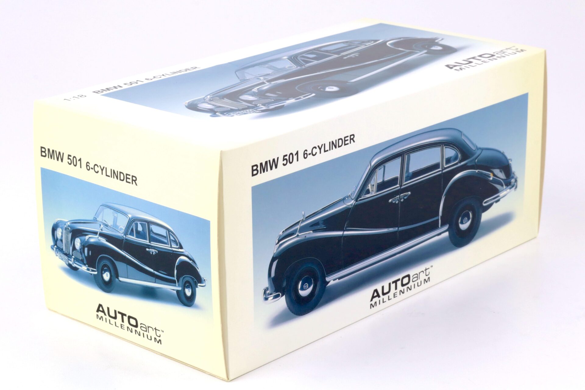 1:18 AUTOart BMW 501 6-Cylinder black 70602