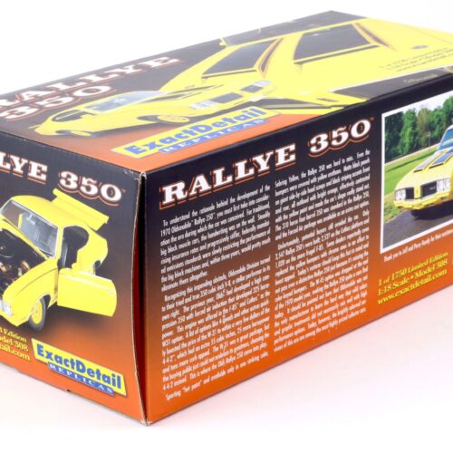 1:18 Exact Detail 1970 Oldsmobile Cutlass Rallye 350 yellow/ black