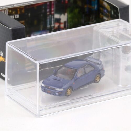1:64 BMC BM Creations 1994 Subaru Impreza WRX STi LHD blue + parts & wheels
