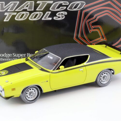 1:18 ERTL RC2 Authentics MATCO TOOLS 1971 Dodge Super Bee yellow