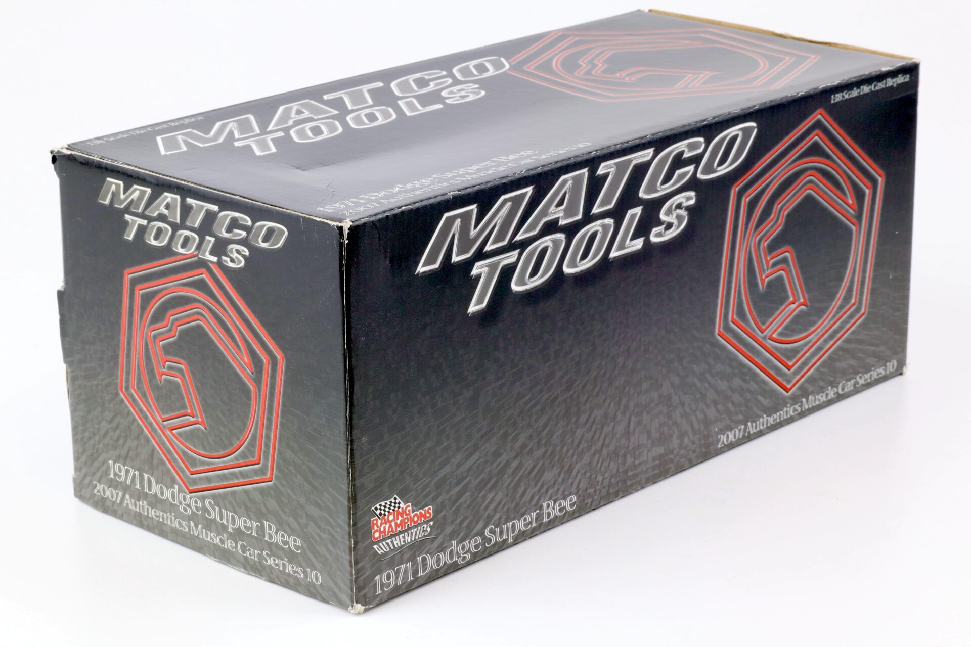 1:18 ERTL RC2 Authentics MATCO TOOLS 1971 Dodge Super Bee yellow