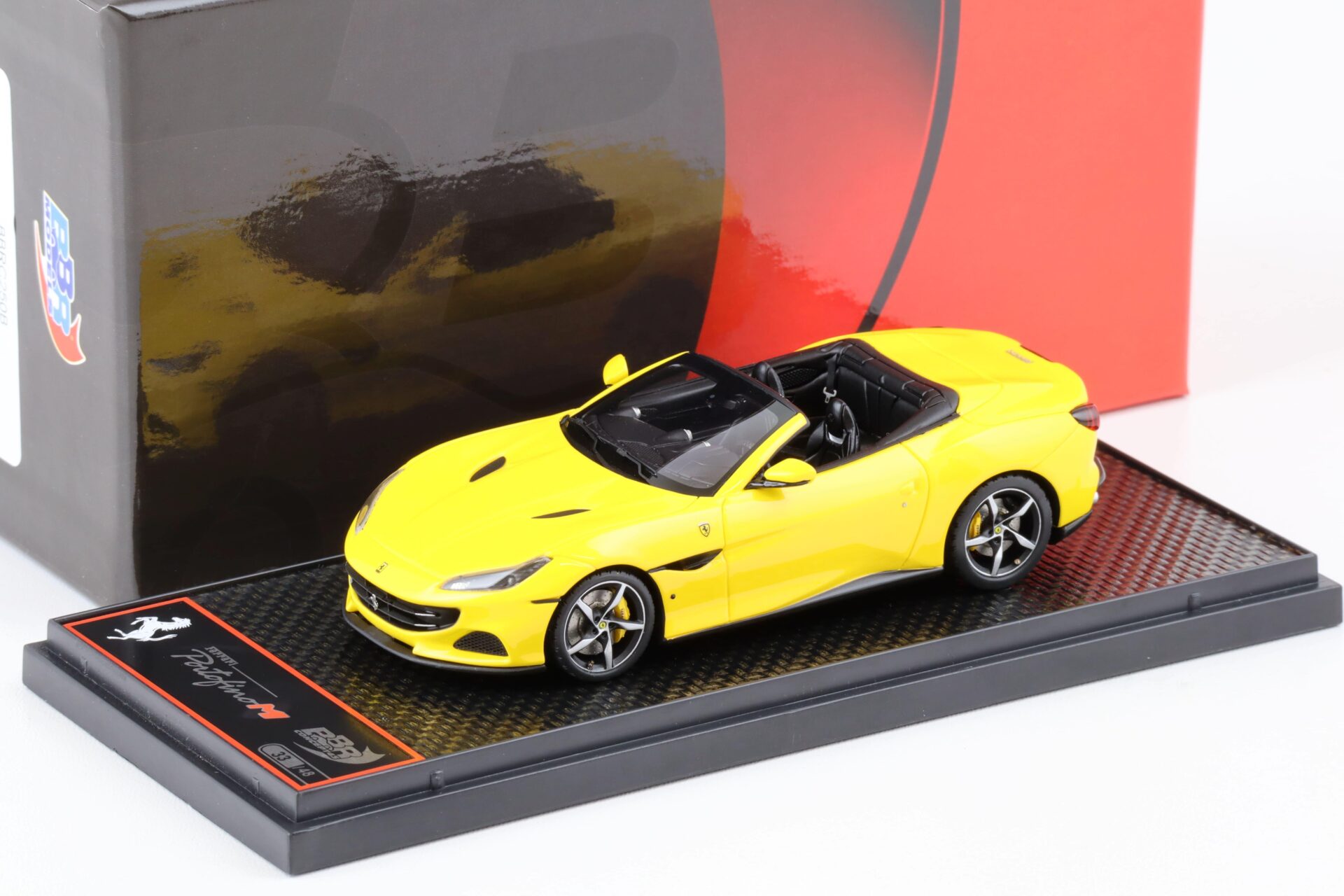 1:43 BBR Ferrari Portofino M Spider Giallo Modena yellow - Limited 48 pcs.