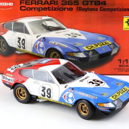 1:18 Kyosho Ferrari 365 GTB4 Daytona Competizione Coupe #39 Carrefour - Image 2