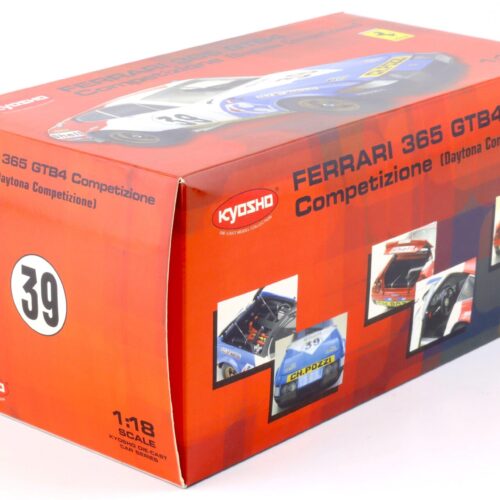 1:18 Kyosho Ferrari 365 GTB4 Daytona Competizione Coupe #39 Carrefour - Image 5