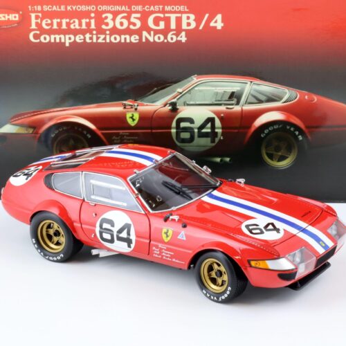 1:18 Kyosho Ferrari 365 GTB/4 Daytona Competizione #64 red