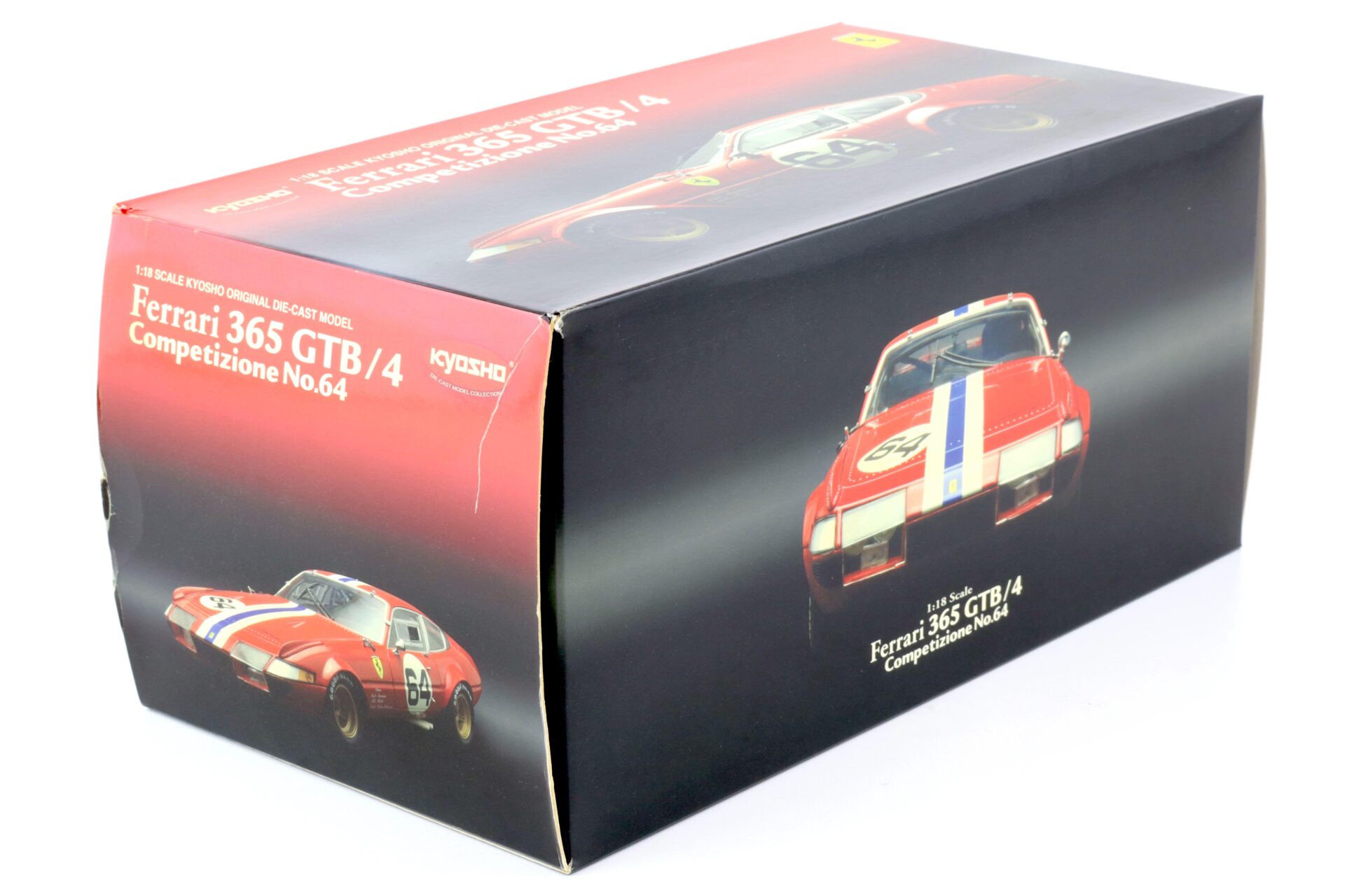 1:18 Kyosho Ferrari 365 GTB/4 Daytona Competizione #64 red