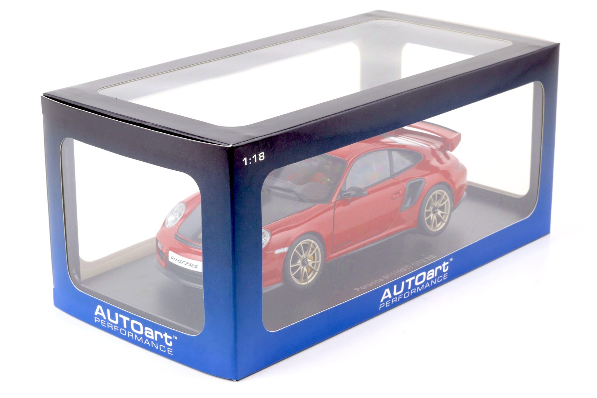 1:18 AUTOart Porsche 911 (997) GT2 RS red/ with Carbon 77964