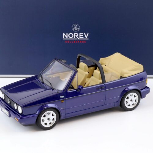 1:18 Norev VW Golf 1 Cabriolet 1992 Classic Line blue metallic