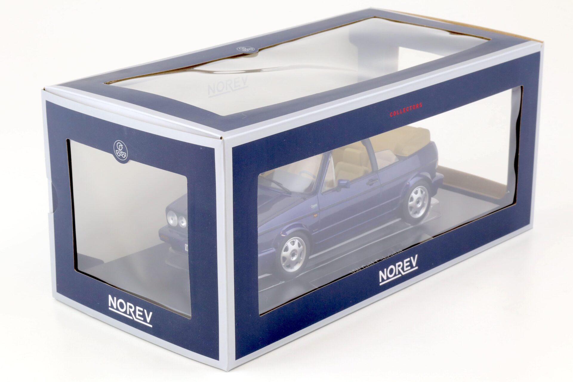 1:18 Norev VW Golf 1 Cabriolet 1992 Classic Line blue metallic