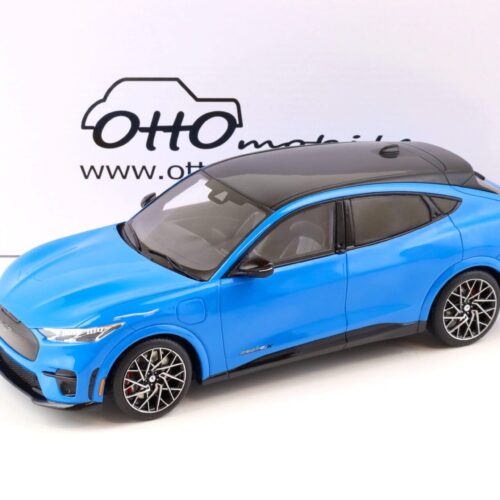1:18 OTTO mobile OT414 Ford Mustang Mach E GT Perfromance blue 2021