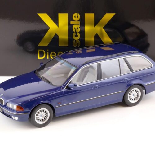 1:18 KK-Scale BMW 5er 530d E39 Touring blue-metallic 1997