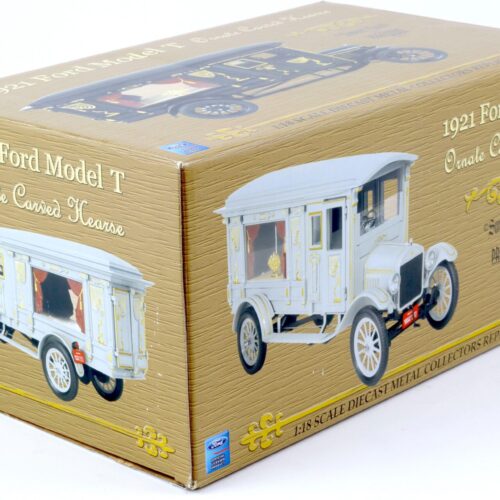 1:18 Precision Miniatures Sunset Coach 1921 Ford Model T Hearse grey