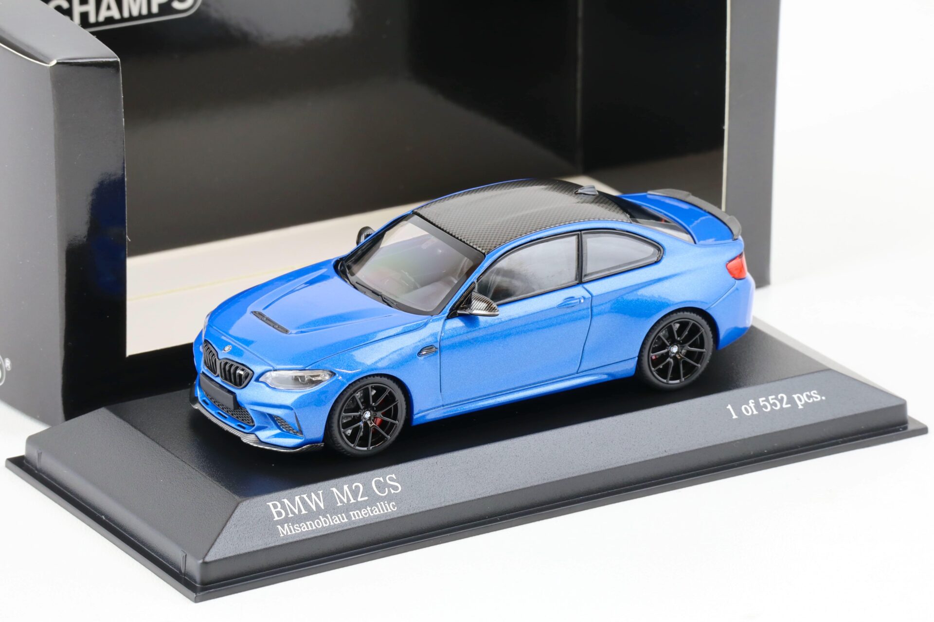 ID 76306 orig.jpg 1:43 Minichamps BMW M2 CS Coupe Misano blue/ black wheels 2020